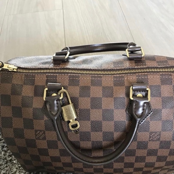 Louis Vuitton Ebene Speedy 30 - Picture 3 of 8